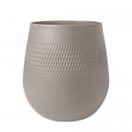 Ваза Carre 23 см Manufacture Collier Taupe Villeroy & Boch Ваза Carre 23 см Manufacture Collier Taupe Villeroy & Boch